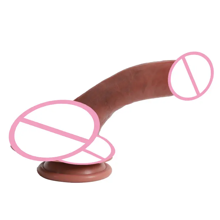 Gode en peau véritable Jouets sexuels pour femmes Pénis artificiel Jouets sexuels en silicone pour bite Gode pour femme