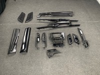 Kit complet de garnitures intérieures en fibre de carbone véritable de haute qualité pour Ford Mustang Shelby GT350 GT500 2015-2023
