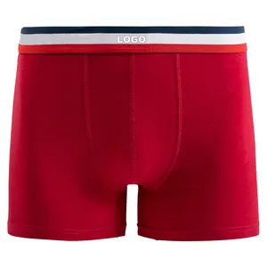 Men's Boxers Cotton Underpants Breathable Panties Underwear Belt Patchwork Color Men Underpants