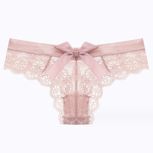 Pronto per la spedizione di un pezzo di Design da <span class=keywords><strong>donna</strong></span> triangolo biancheria intima brasiliana in puro cotone pizzo perizoma maglia biancheria intima - Product Image 3