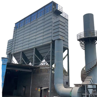 Collecteur de poussière industriel à grande capacité d'air, à faible chute de pression, pour le contrôle des poussières en fonderie