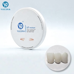 Yucera <strong>Zirconia</strong> <strong>Blocks</strong> UT 98*10mm Multilayer <strong>Zirconia</strong> <strong>Block</strong> Dental Material for Milling Machine - Product Image 2