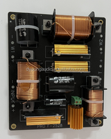 Double réseau audio crossover F2528 2 voies 15 pouces