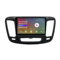 Autoradio Android 9 pouces 2 Din avec caméra de recul pour tableau de bord pour Chrysler 200 200C 200S 201 WIFI GPS Navigation BT Unité principale