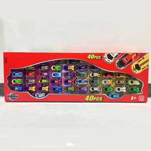 Modellini di Auto in Lega Pressofusa in Scatola, 40 Pezzi, Giocattoli Educativi per <span class=keywords><strong>Bambini</strong></span>, Regalo per le Vacanze, Giocattoli Interattivi per l'Educazione Precoce - Product Image 2