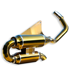 Système d'échappement complet en alliage de titane noir/doré pour <span class=keywords><strong>VESPA</strong></span> Primavera 125 150 300, silencieux d'échappement moto 2013-2024 - Product Image 3