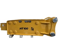 Huitong Martillo hidráulico 3156 KG Tipo superior para excavadoras de 30-40 toneladas OEM con certificado CE Motor como componente central