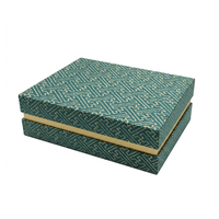 Boîte cadeau en papier rigide personnalisée de luxe avec couvercle et base, finition mate - Emballage pour coffret cadeau