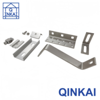 Accessoires de rail solaire pour panneaux photovoltaïques, Kit de support d'énergie solaire, Collier de fixation d'extrémité, Collier de fixation intermédiaire, Système de montage de support de panneau solaire