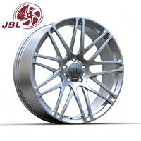 Jantes monobloc forgées de 16 à 24 pouces, finition usinée argentée, multi-rayons, en alliage, 5x112 5x114.3, adaptées aux voitures de sport, berlines et tuning