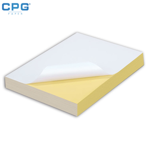 Papel Autoadhesivo de 80 g/m², Hojas A4, Papel Adhesivo Blanco Brillante Imprimible para Etiquetas y Logotipos de Alta Definición - Product Image 1