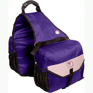 Muestra gratuita: Bolsa de sillín ecuestre duradera, aislada, reflectante, acolchada, con bolsillos y soporte para botella de agua - Product Image 2