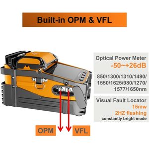 เครื่องเชื่อมใยแก้วนำแสง QIIRUN รุ่น AI-9 หน้าจอสัมผัส 5 นิ้ว 6 มอเตอร์ จัดตำแหน่งแกนกลาง เชื่อมต่อใยแก้วนำแสงได้อย่างรวดเร็ว - Product Image 6