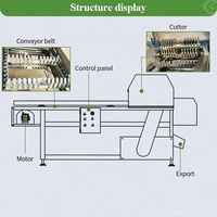 Équipement de transformation du maïs doux, machine à couper le maïs congelé, machine à couper le maïs en bâtonnets