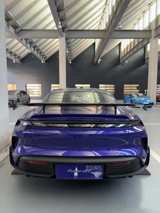 Nouveau kit carrosserie pour Porsche Taycan avec aileron en fibre de carbone style WCH, style amélioré pour Taycan - Product Image 2