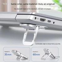 2 supports de clavier, mini support pour ordinateur portable, support portable pour ordinateur portable compatible avec macbook air Pro dell Xps hp et plus
