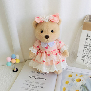 Bán buôn đẹp mềm nhồi bông LENA gấu búp bê sang trọng Đồ chơi tất cả các loại khác nhau tinh tế Phụ kiện May mặc PP bông Điền - Product Image 5