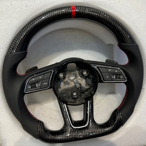 Convient pour Audi A4l A5 A6lq3q5l Rs5 A7q2l Q7tt Ensemble de volant en fibre de carbone Pièces intérieures - Product Image 4