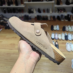 <span class=keywords><strong>Sandalias</strong></span> Casuales Unisex de Gamuza, Zapatos Planos, Suaves y Cómodos, de Alta Gama para Uso Diario - Product Image 5