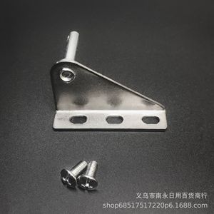 Bisagra Tipo J de 74 mm x 34 mm de Acero Inoxidable para Puerta de Refrigerador, Pivotante, Fácil Instalación - Product Image 2