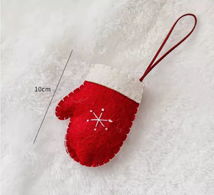 เครื่องประดับตกแต่งต้นคริสต์มาสรูปการ์ตูนทำจากผ้าสักหลาด ขนาด 41.4 ซม. x 27 ซม. ผลิตในประเทศจีน - Product Image 6