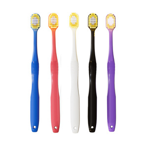 Brosse à dents à poils doux H-908, manuelle et colorée, pour adultes, nettoyage des dents - Product Image 1