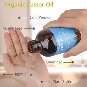 Kit de envoltura de paquete de aceite de ricino negro crudo de Venta caliente 2024 para desintoxicación de hígado con cintura reutilizable ajustable - Product Image 4