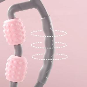 Yoga Muskel entspannung und Massage Miniatur Bein muskel massage Stick Fünfrad-Rundbein klemm gerät - Product Image 4