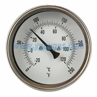 Semua termometer Bimetal baja tahan karat untuk instrumen suhu Oven