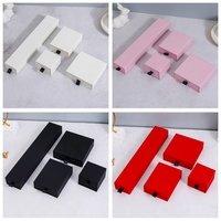 Boîte en carton personnalisée de luxe avec dorure à chaud pour bijoux, montres, lunettes et boucles d'oreilles, boîte à bijoux avec tiroir