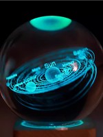 Machine de gravure sur boule de cristal laser 3D, imprimante photo 3D personnalisée sur cristal