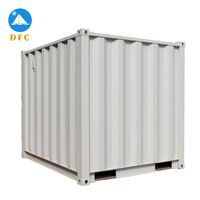 Mini conteneur d'expédition en acier personnalisé portable de 5, 6, 7, 8, 9 pieds, prix compétitif à la vente