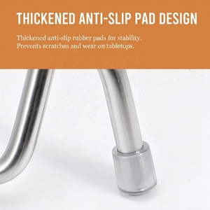 Support de planche à découper <span class=keywords><strong>moderne</strong></span> en gros, en acier inoxydable épaissi, résistant à la rouille, avec pieds antidérapants, pour restaurant - Product Image 3