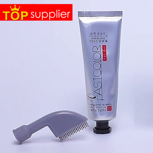 Fully Black Permanent Hair Dye Crystal Cream <b>Shampoo</b> 500ml Plant Perfume Long-Lasting Color Covers Gray Hair Nourishing Non-Drip - Product Image 4