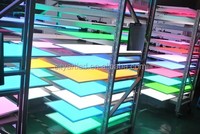 Panneau LED intelligent sans interstice 36W 620x620 RGB+CCT, réglable, compatible Wi-Fi, contrôle via l'application Tuya, intensité variable, pour maison et bureau, vente en gros usine