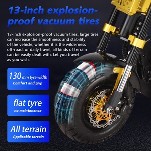 USA kho công suất cao dành cho ngườ<span class=keywords><strong>i</strong></span> lớn 10000W xe đ<span class=keywords><strong>i</strong></span>ện 72V Xe tay ga đ<span class=keywords><strong>i</strong></span>ện trotinette electrique cao cấp E Xe tay ga - Product Image 6