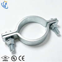 Pince de suspension UTT60 non isolée pour lignes chaudes et froides, en acier au carbone haute résistance pour travaux de protection incendie