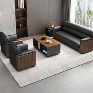 ชุดเก้าอี้โซฟาหนัง PU สำหรับสำนักงานที่ทันสมัยทันสมัยสำหรับสำนักงาน - Product Image 6