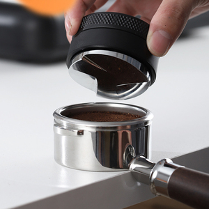 Distributeur de café, outil de nivellement pour <span class=keywords><strong>la</strong></span> distribution d'espresso, profondeur réglable, acier inoxydable, accessoire de barista pour <span class=keywords><strong>la</strong></span> préparation du café - Product Image 1