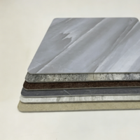 Panneaux muraux en PVC légers résistants aux UV, finition marbre, marque FuLin, garantie de 2 ans, installation facile, murs de douche modernes pour hôtels