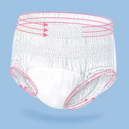 Calcinha descartável para período menstrual de algodão para mulheres, guardanapo higiênico de fluxo pesado