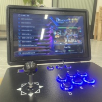 Console de Jeux Vidéo Portable 19,5 Pouces avec Mille Jeux de Combat – Machine Multi-Joueurs pour la Maison