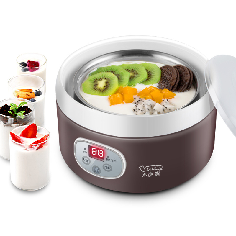 Hot Selling 1 L Yogurt Maker Smart Time Control Natto Maker Automatic Rice Wine Maker