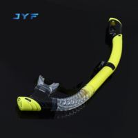 JYF Factory Wholesale Well-designed Kids Mask Snorkel Dry Snorkel Breathing Tube for Diving Mask