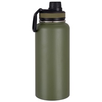 Bouteille d'eau isotherme de sport en acier inoxydable 304 de 32 oz, grande capacité, pour le cyclisme, avec logo personnalisable, idéale comme cadeau