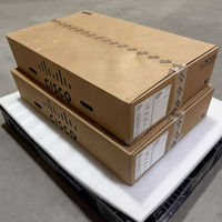 Switch Cisco C9300-24U-A Original, Switch UPOE de 24 Puertos, Switch Gerenciado de Núcleo Ethernet de Capa 3, Puerto de Fibra SFP POE