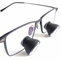 Loupes dentaires TTL 2,5x 3,5x, loupes grossissantes à porter sur les verres, légères et ergonomiques, pour les dentistes et les cliniques dentaires