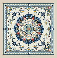 Plafonds en aluminium légers et durables avec un relief classique de lotus pour les salles de culte, panneaux de plafond en aluminium