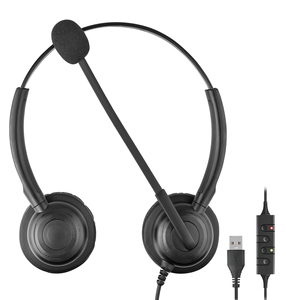 Casque d'écoute téléphonique filaire de <span class=keywords><strong>bonne</strong></span> <span class=keywords><strong>qualité</strong></span> et bon marché Casque USB à suppression de bruit avec microphone de <span class=keywords><strong>qualité</strong></span> supérieure pour centre de contact - Product Image 5