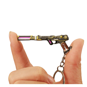 Mini Valorant Pistolet Métal Revolver Reaver Vandel Offre Spéciale Couteau Jouets Porte-clés Décoration Pistolet Valorant - Product Image 1